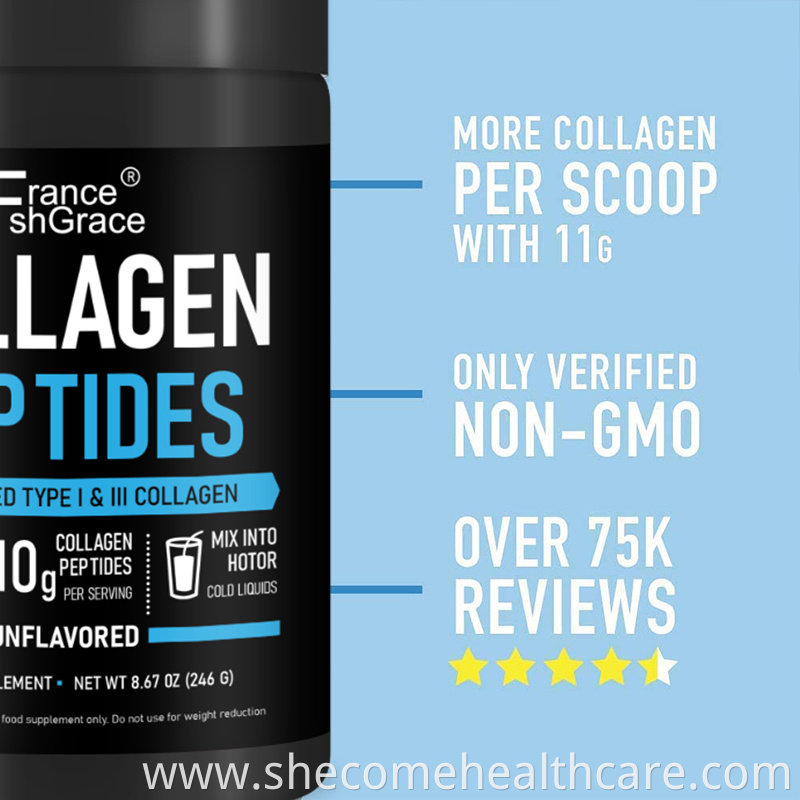 Fish collagen peptide powder